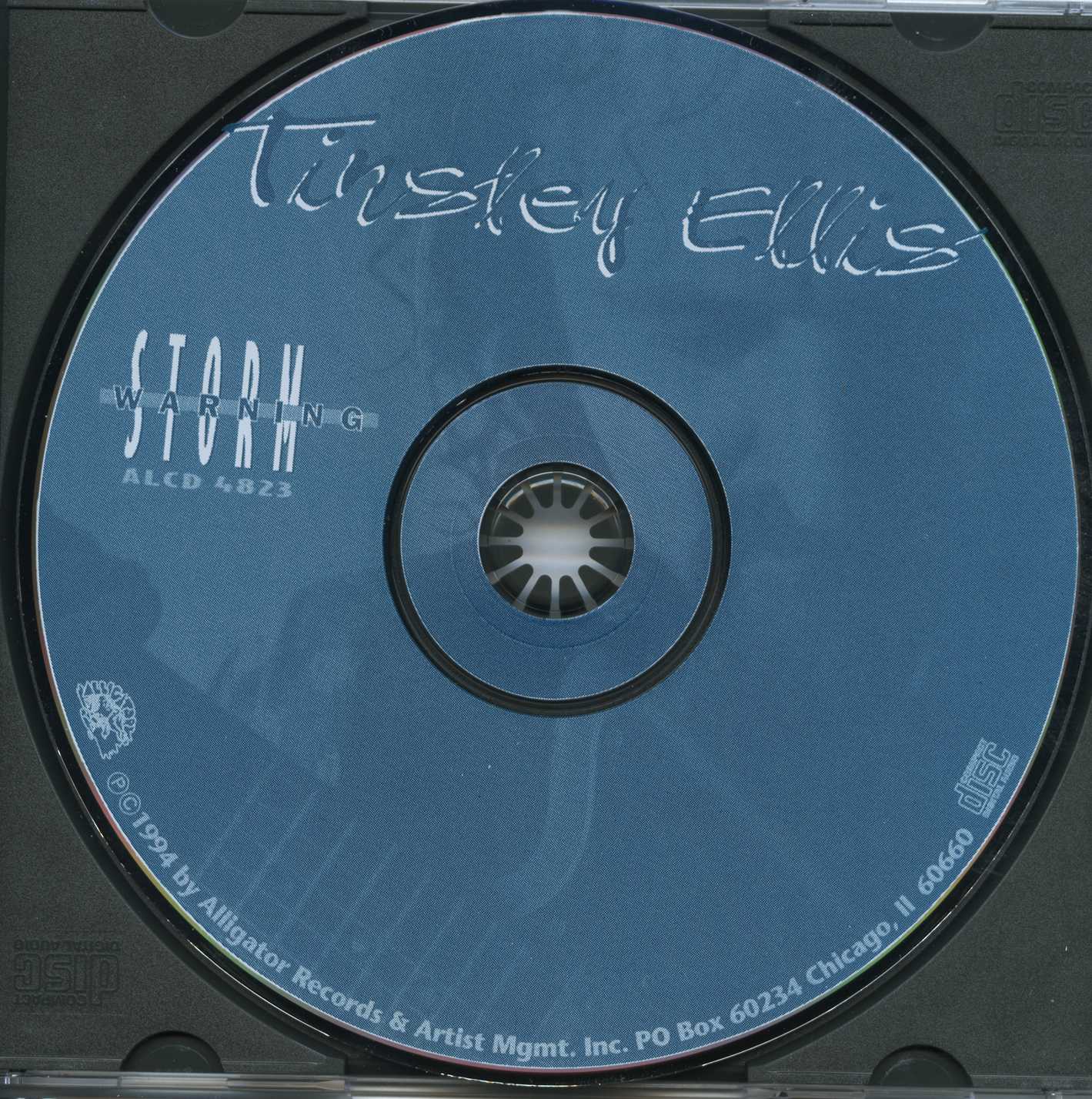 Label Disc: Tinsley Ellis – Storm Warning CD | Relix
