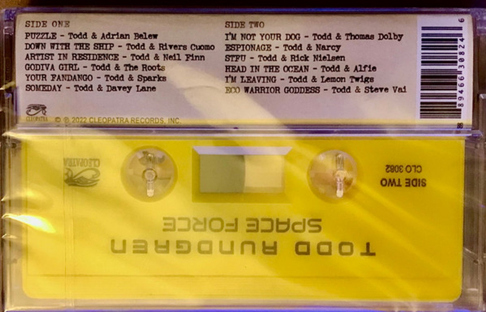 Label Disc: Todd Rundgren – Space Force Cassette | Relix