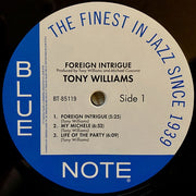Label Disc: Tony Williams – Foreign Intrigue Vinyl LP | Relix