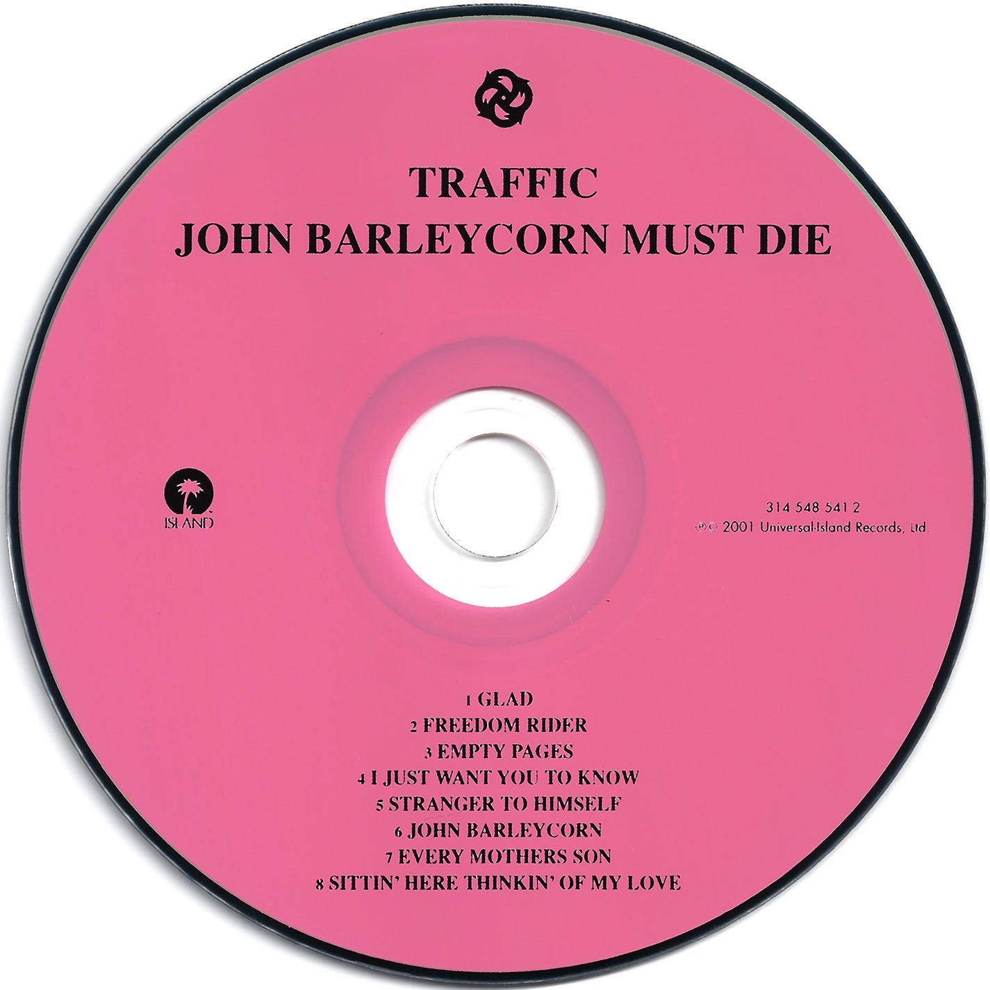 Label Disc: Traffic – John Barleycorn Must Die CD | Relix