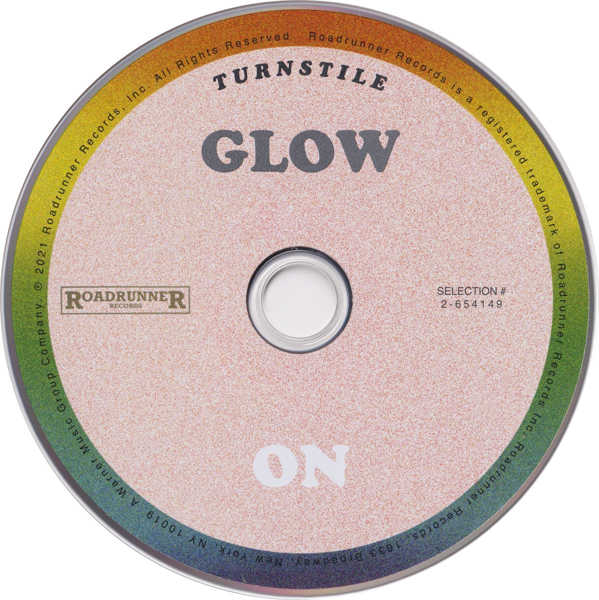 Label Disc: Turnstile – Glow On CD | Relix