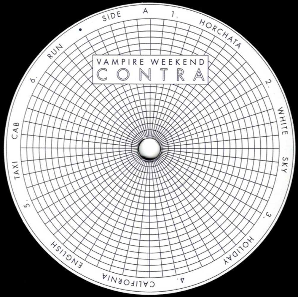 Label Disc: Vampire Weekend – Contra Vinyl LP | Relix