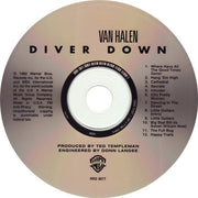 Label Disc: Van Halen – Diver Down CD | Relix