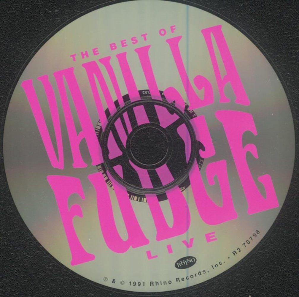 Label Disc: Vanilla Fudge – Live CD | Relix