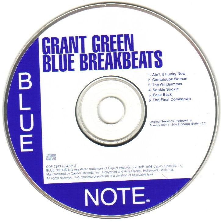 Label Disc: Various Artists – Blue Breakbeats CD | Relix