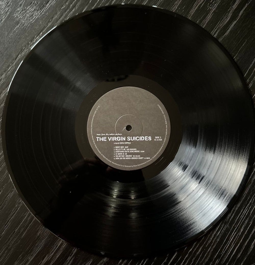Label Disc: Virgin Suicides / O.S.T. – Virgin Suicides / O.S.T. Vinyl LP | Relix