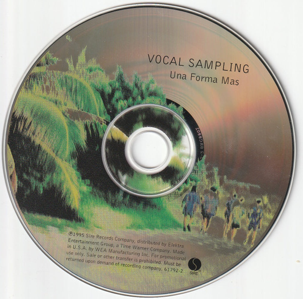 Label Disc: Vocal Sampling – Una Forma Mas CD | Relix