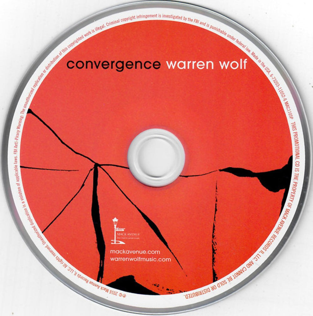 Label Disc: Warren Wolf – Convergence (Digipak CD) CD | Relix