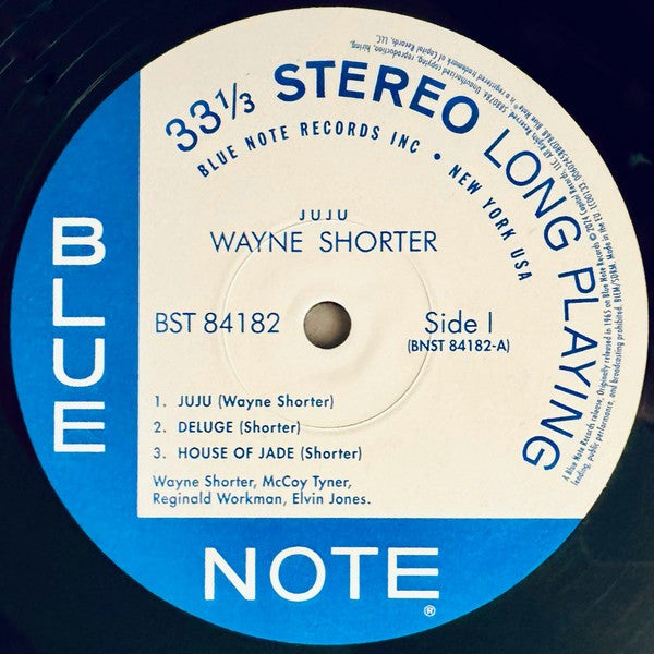 Label Disc: Wayne Shorter – Juju (Blue Note Classic Vinyl Edition) Vinyl LP | Relix