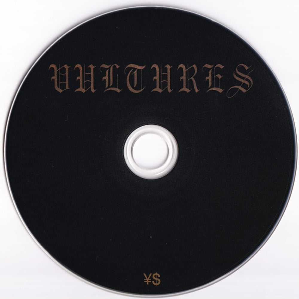 Label Disc: West, Kanye / Ty Dolla Sign – Vultures 1 - Digipak (CD) CD | Relix