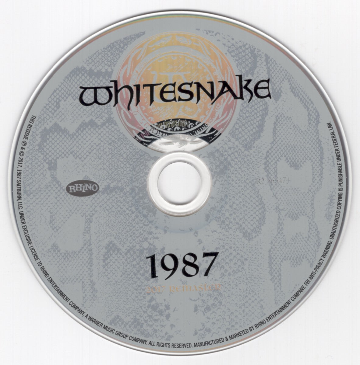 Label Disc: Whitesnake – Whitesnake (30th Anniversary Edition CD) CD | Relix