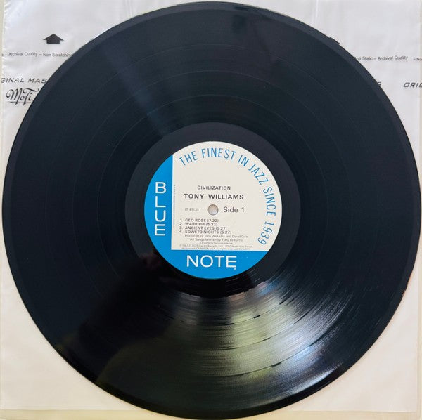 Label Disc: Williams, Tony – Civilization (Blue Note Classic Vinyl Edition) Vinyl LP | Relix