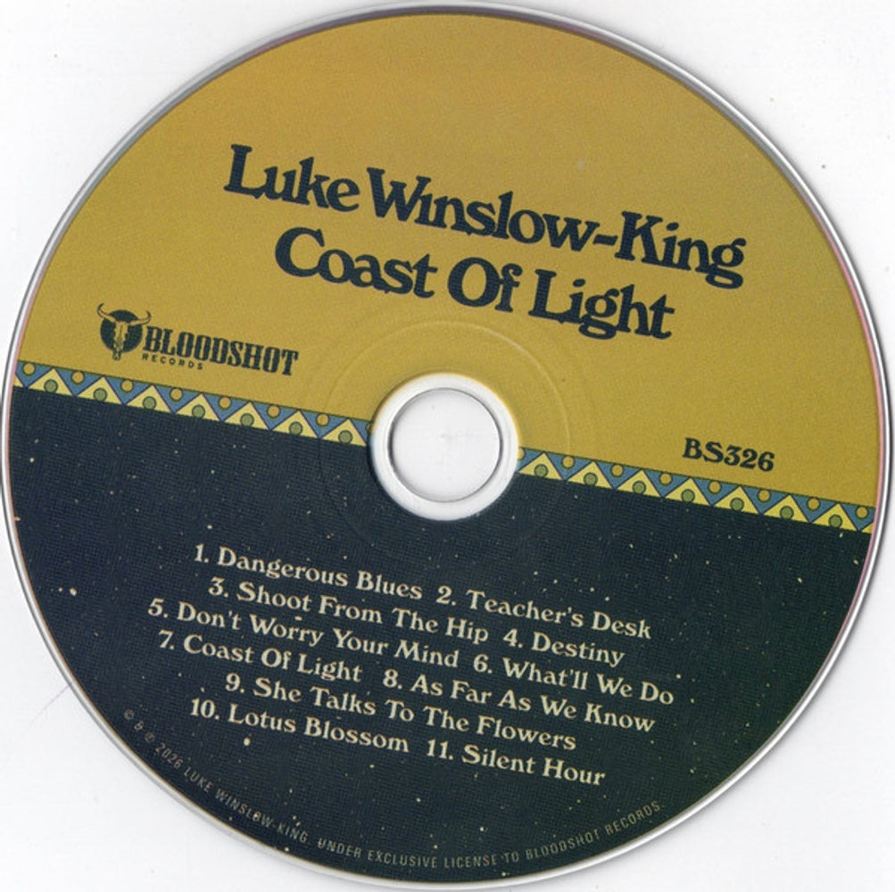 Label Disc: Winslow-Luke King – Coast Of Light (With Booklet, Digipak CD) CD | Relix