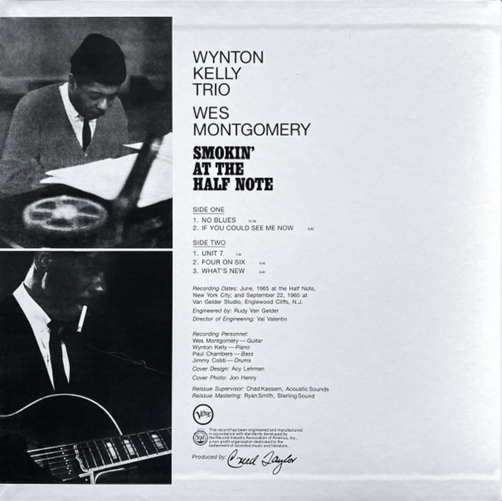 Wynton Kelly Trio & Wes Montgomery – Smokin' At The Half Note (LP Vinyl)