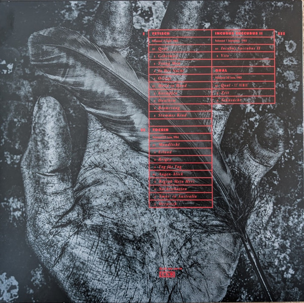 Label Disc: Xmal Deutschland – Gift The 4ad Years (3LP Deluxe Edition Clear Red) Vinyl LP | Relix
