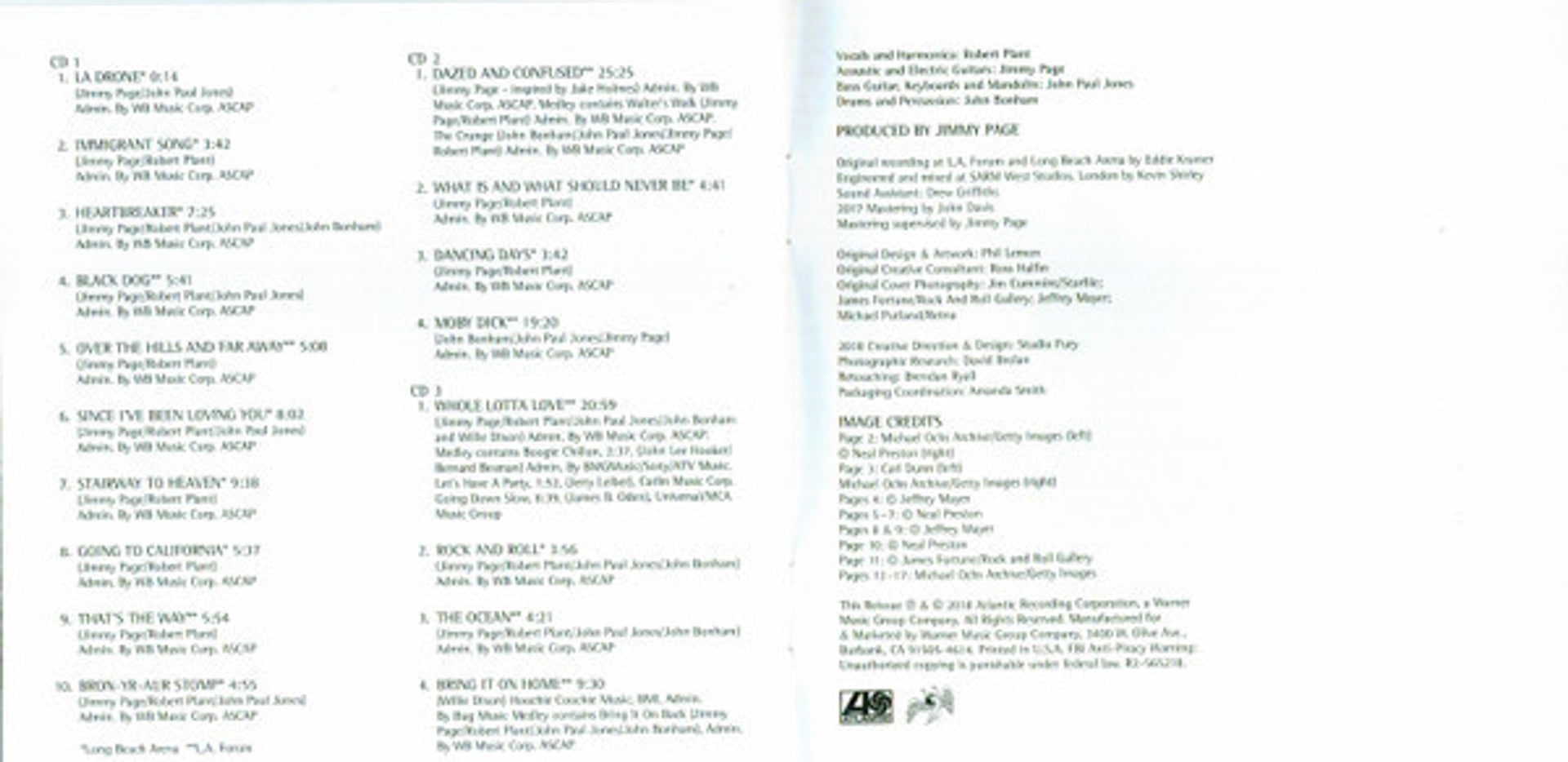 Led Zeppelin – How The West Was Won: Remastered (3-CD) – Image – Relix – 2055x1000px