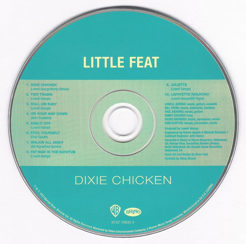 Little Feat – Original Album Series – Label Disc – Relix – 1200x1200px