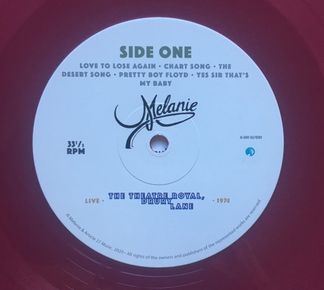 Melanie – Melanie With The Incredible String Band Live (Record Store Day LP Vinyl) – Image – Relix – 1117x1000px