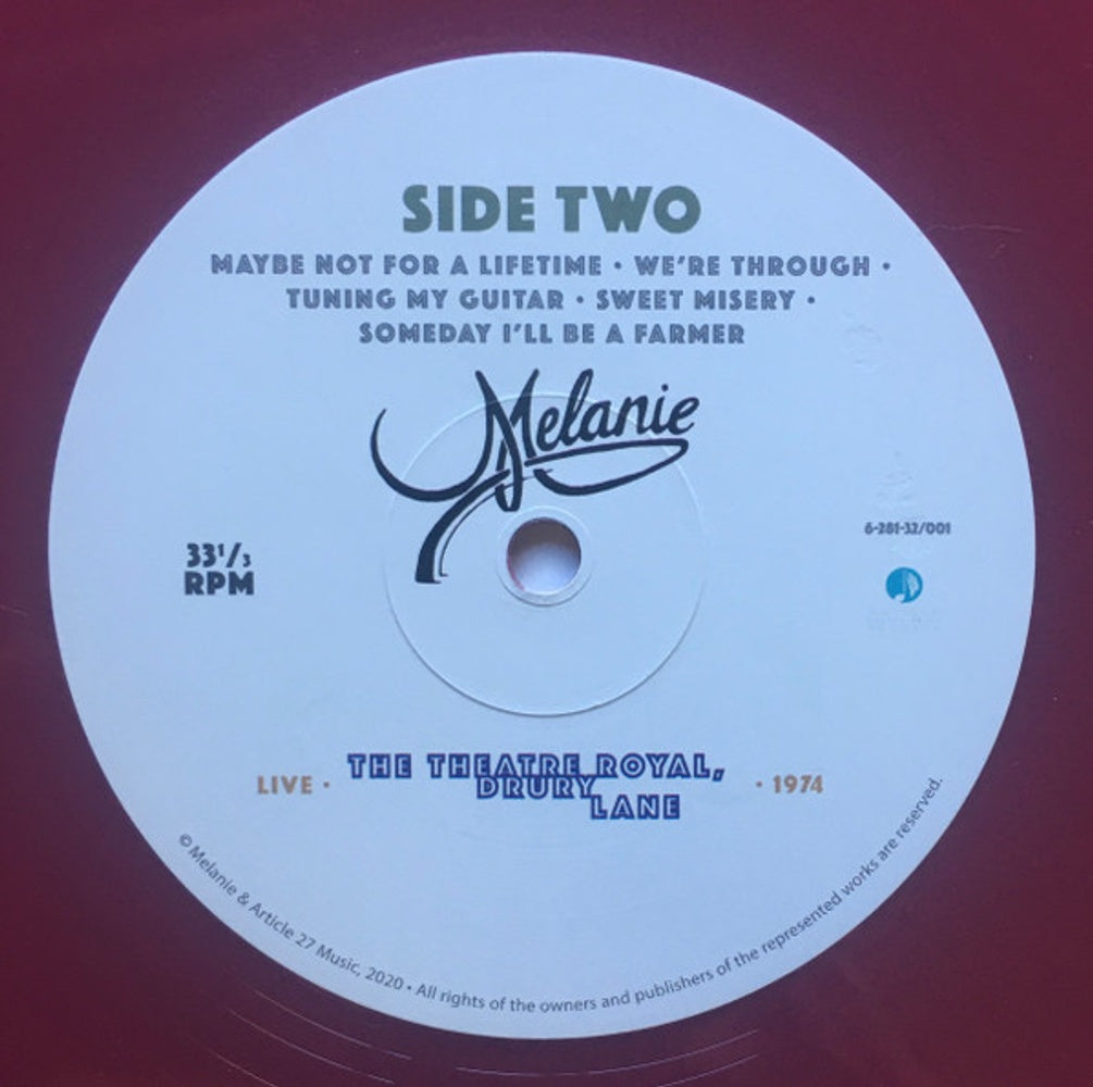 Melanie – Melanie With The Incredible String Band Live (Record Store Day LP Vinyl) – Image – Relix – 1005x1000px