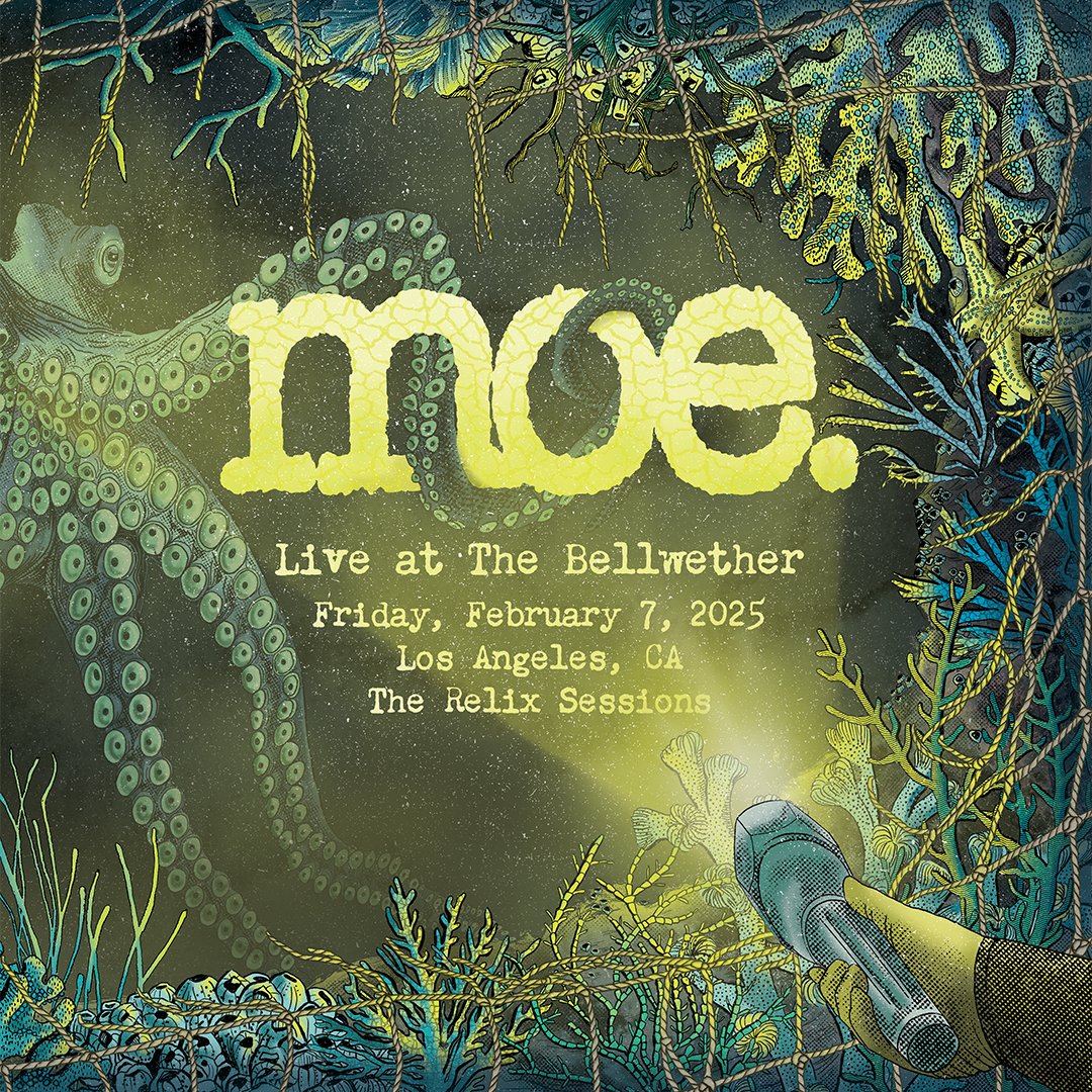 moe. – Live at The Bellwether, 2/7/25 (Limited Edition 4-LP Vinyl)