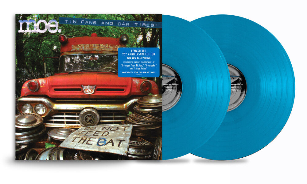 moe. – Tin Cans And Car Tires: 25th Anniversary (Sky Blue 2-LP Vinyl)