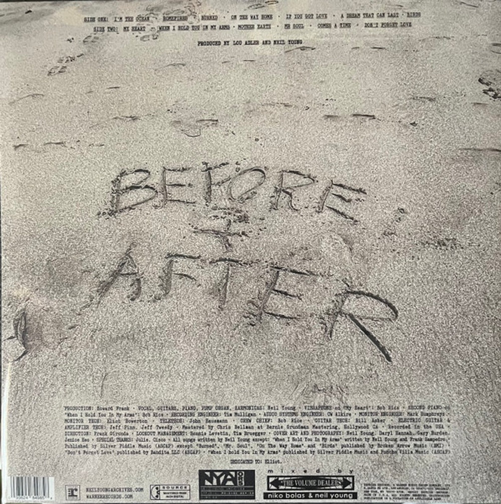 Neil Young – Before and After – Back Cover – Relix – 1000x1005px