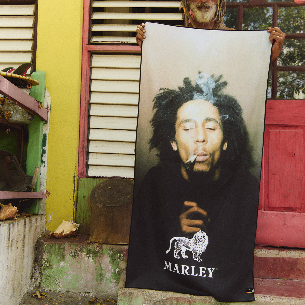 One Drop Performance Quick-Dry Travel Towel | Bob Marley x Slowtide