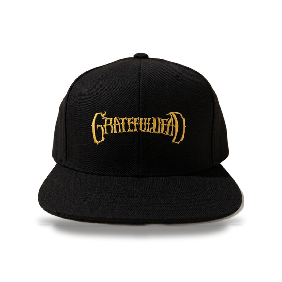 Embroidered Snapback Hat in Black — Officially licensed Grateful Dead Hat from Relix