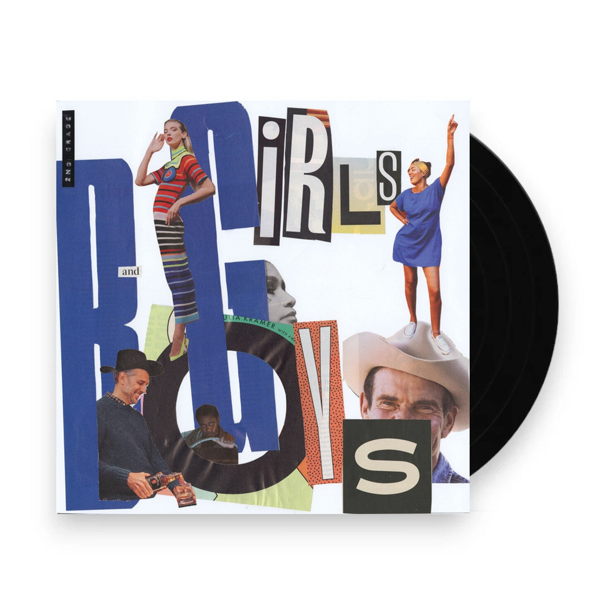 Packshot: 2nd Grade – Girls And Boys - Blue (Blue, Colored LP Vinyl) Vinyl LP | Relix