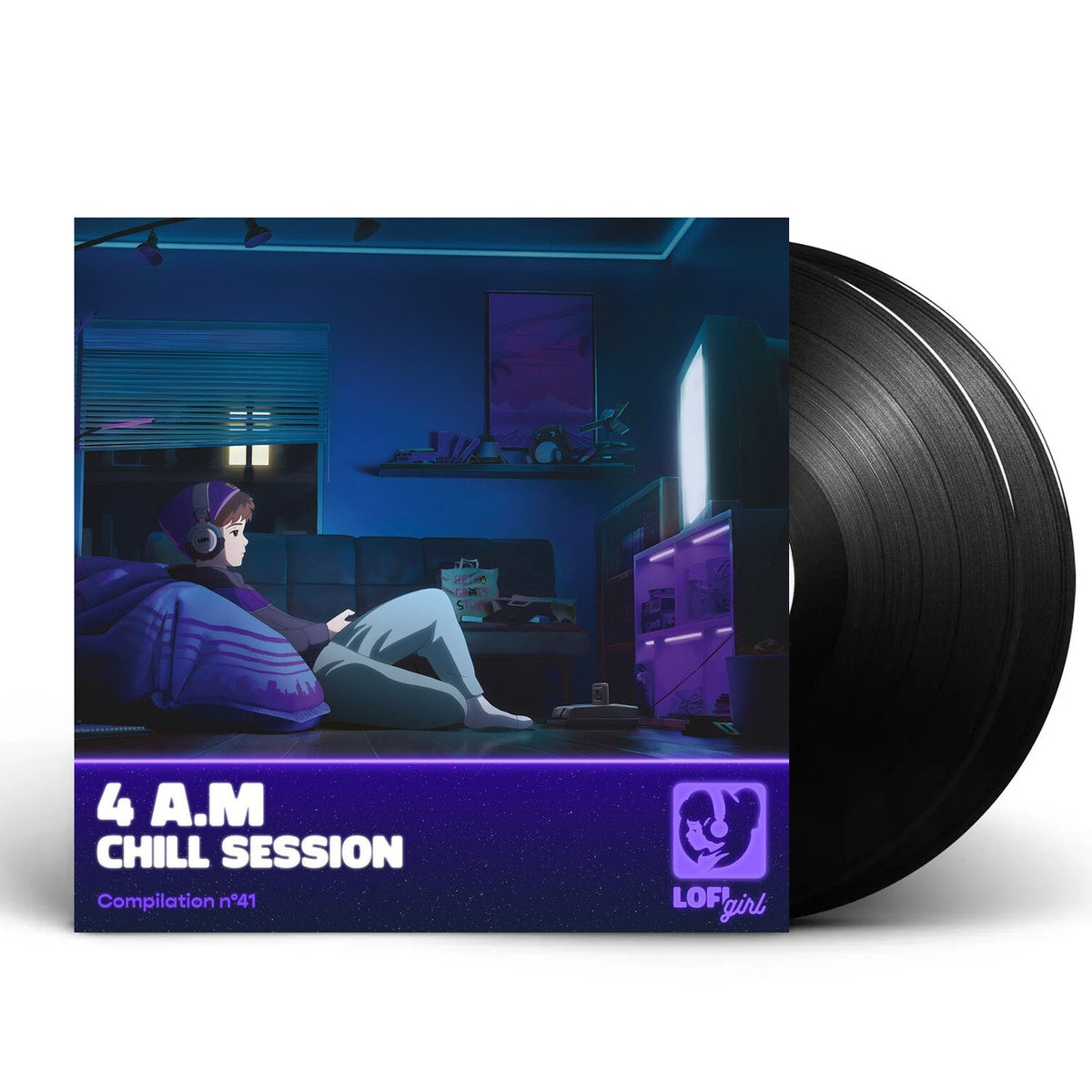 Packshot: 4 A.M Chill Session / Various (Colv) (Spla) – 4 A.M Chill Session / Various (Colored, Spla LP Vinyl) Vinyl LP | Relix