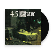 Packshot: 45 Grave – Sleep In Safety - Green With Black Splatter (Blk LP Vinyl) Vinyl LP | Relix