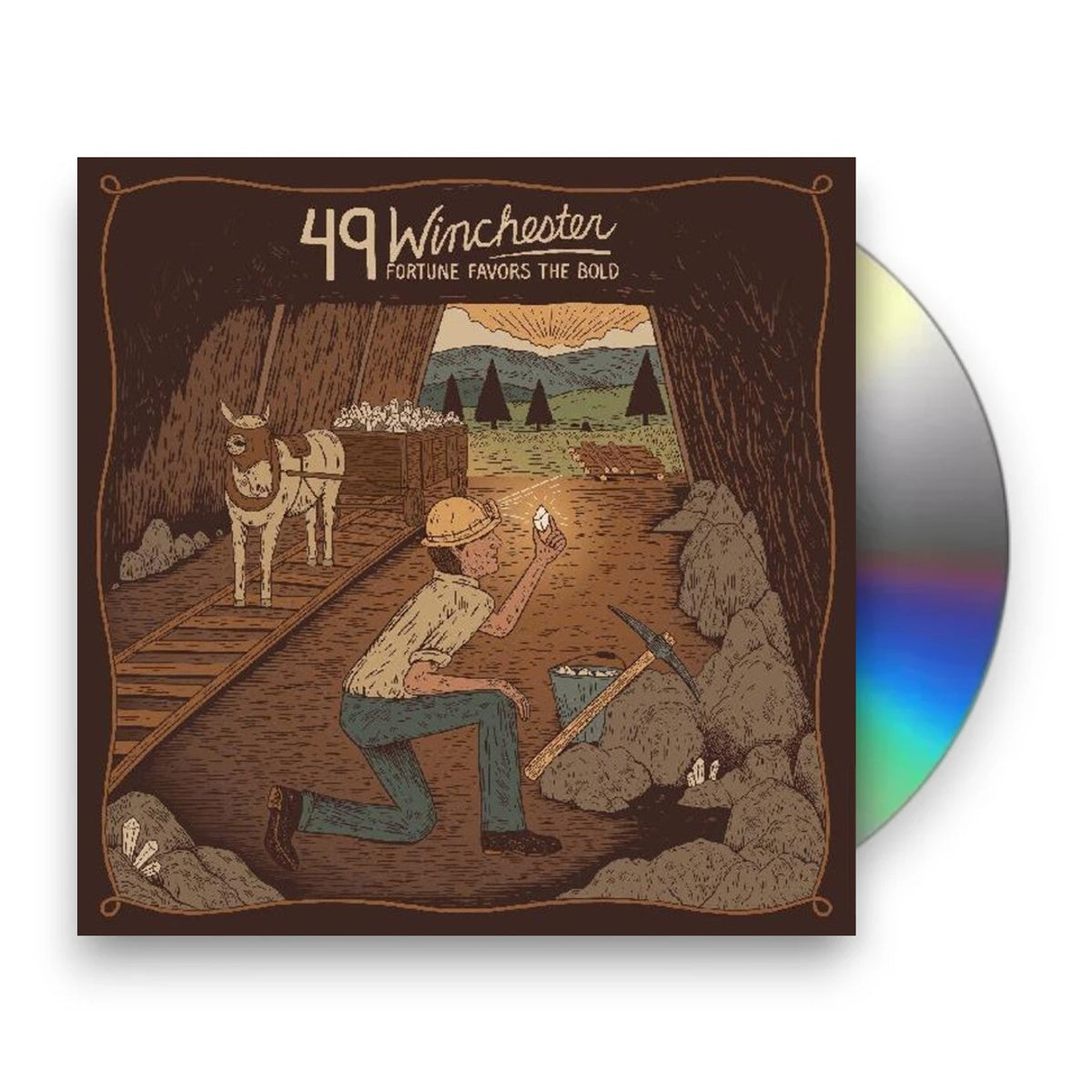 Packshot: 49 Winchester – Fortune Favors The Bold CD | Relix