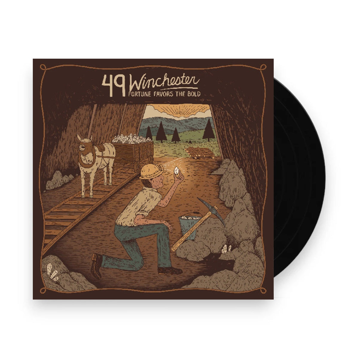 Packshot: 49 Winchester – Fortune Favors The Bold (Colored, Grn, Red, Ylw LP Vinyl) Vinyl LP | Relix