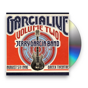 Packshot – Jerry Garcia Band – GarciaLive Vol.2: August 5th, 1990 Greek Theatre (2-CD) – CD – Relix