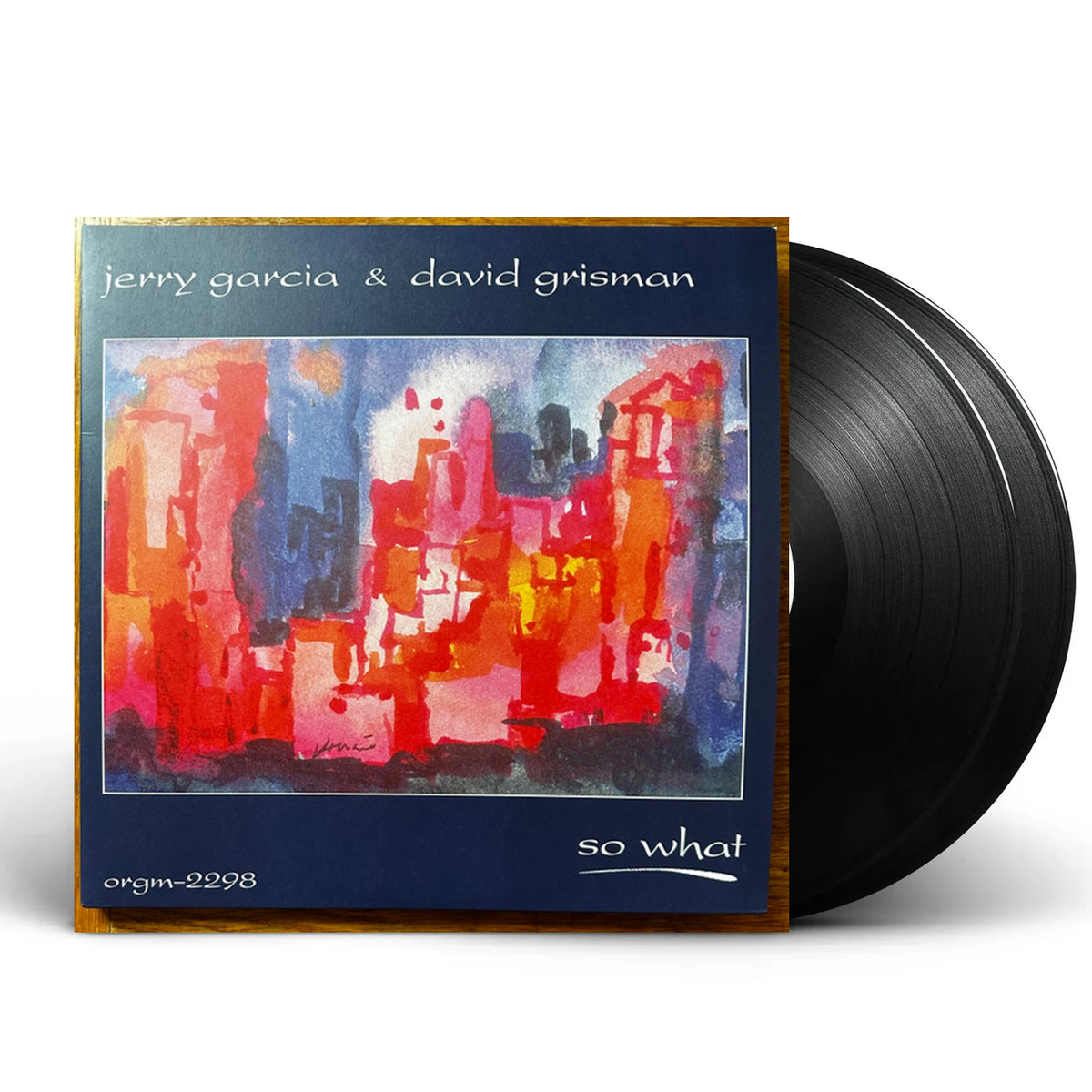 Packshot – Jerry Garcia & David Grisman – So What (2–LP Vinyl) – 2xLP – Relix