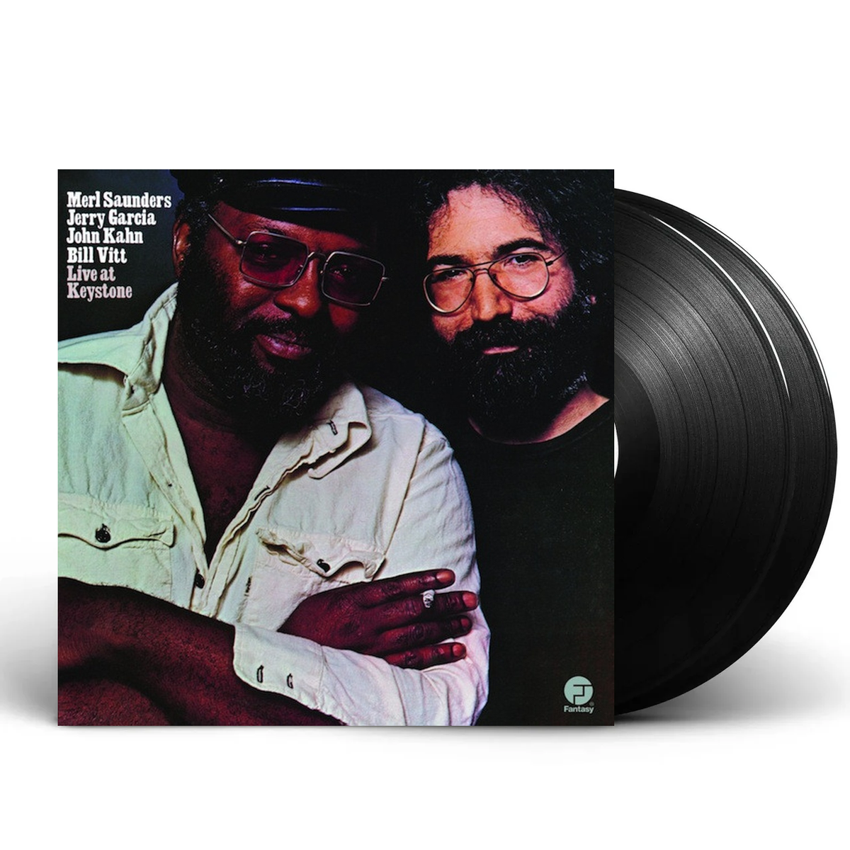 Packshot – Jerry Garcia & Merl Saunders – Live at Keystone (2–LP Vinyl) – 2xLP – Relix