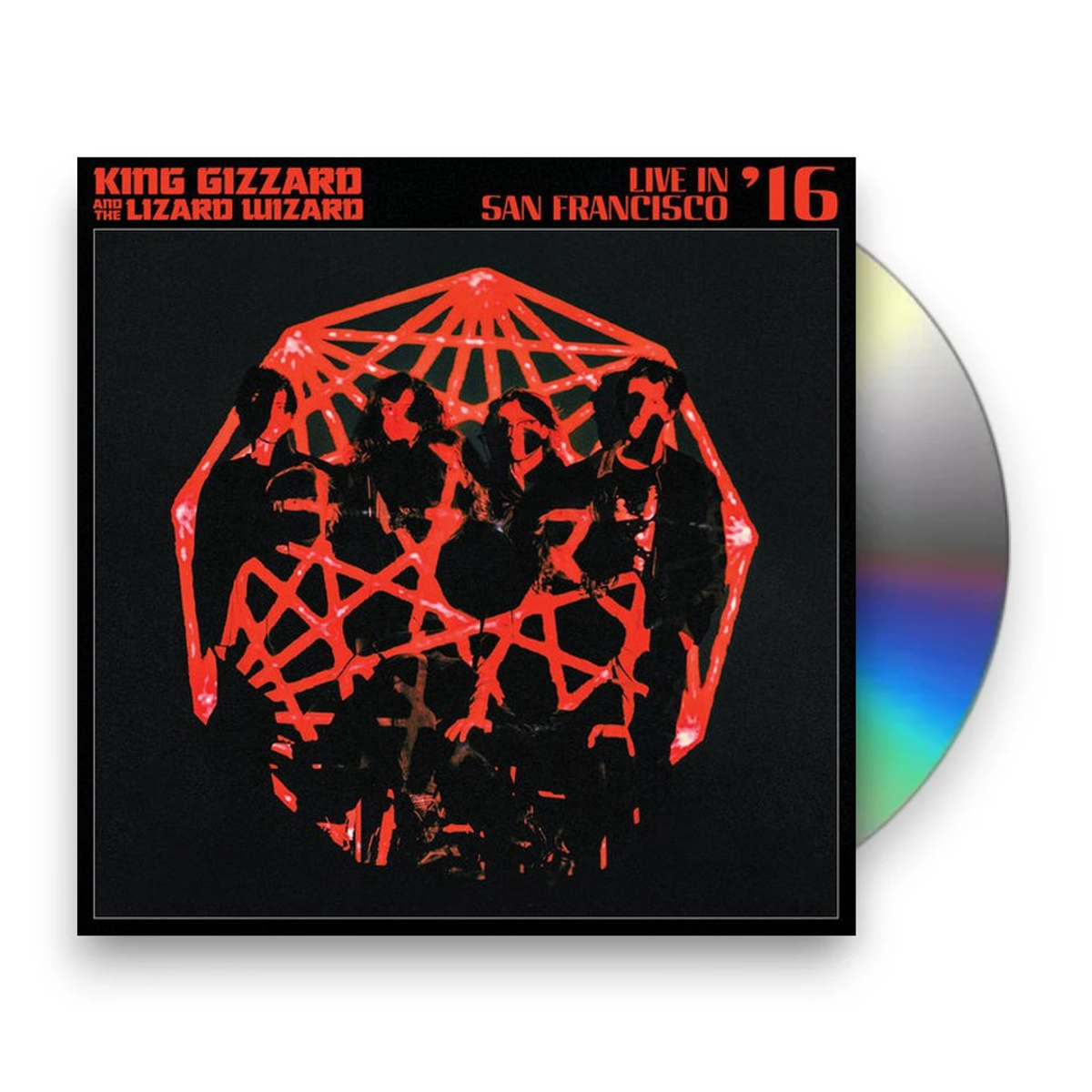 Packshot – King Gizzard & The Lizard Wizard – Live In San Francisco '16 (2-CD) – CD – Relix
