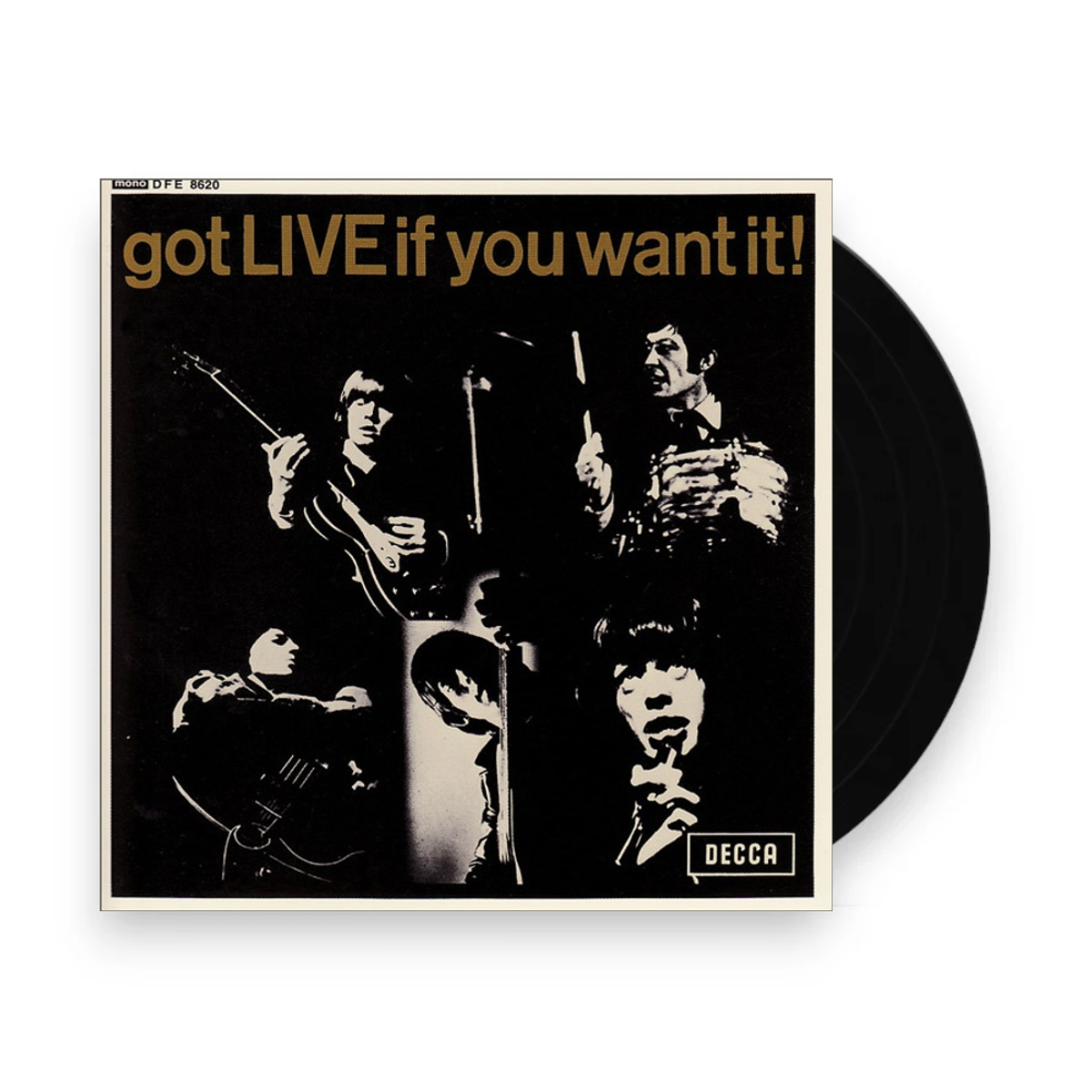 Packshot – The Rolling Stones – Got Live If You Want It (LP Vinyl) – LP – Relix