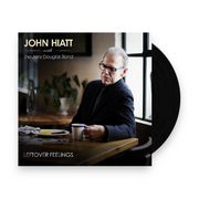 John Hiatt with The Jerry Douglas Band – Leftover Feelings (Limited Edition Blue Marble LP Vinyl) - Front