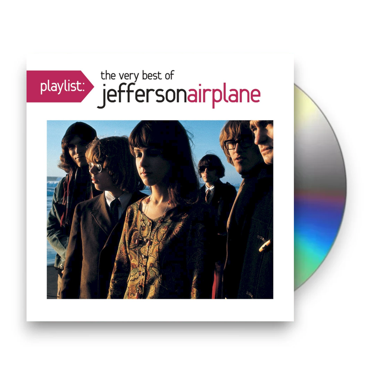 Jefferson Airplane – Playlist: The Very Best of Jefferson Airplane (CD) - Front