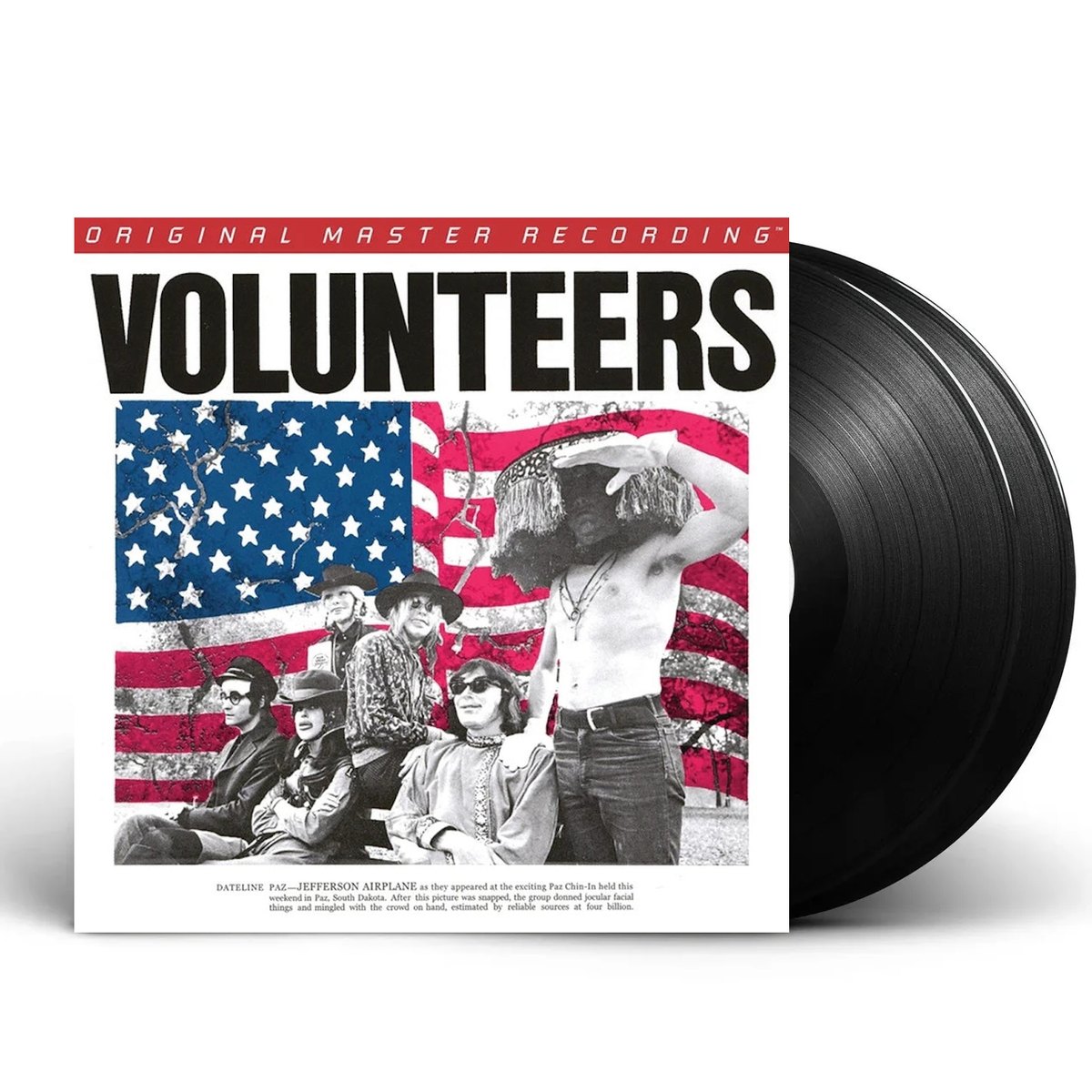 Jefferson Airplane – Volunteers (Mobile Fidelity 180 Gram 2xLP Vinyl) - Front