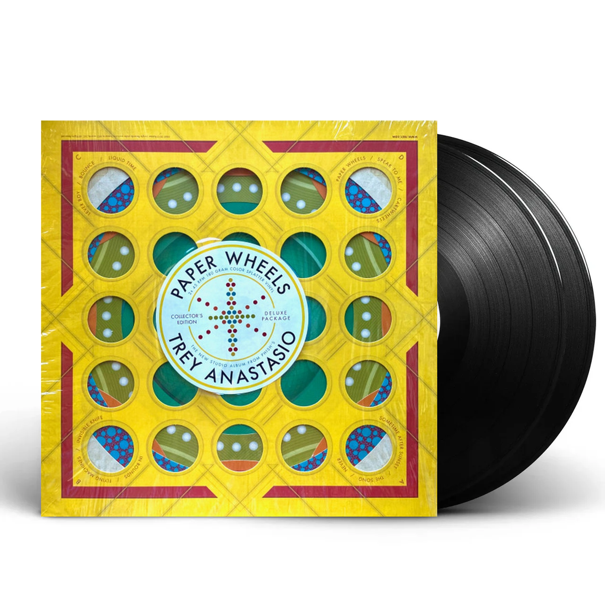 Packshot – Trey Anastasio – Paper Wheels (Limited Edition Vinyl Box Set) – 2xLP – Relix