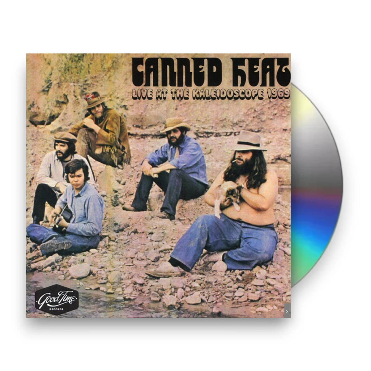 Packshot – Canned Heat – Live At The Kaleidoscope 1969 (CD) – CD – Relix