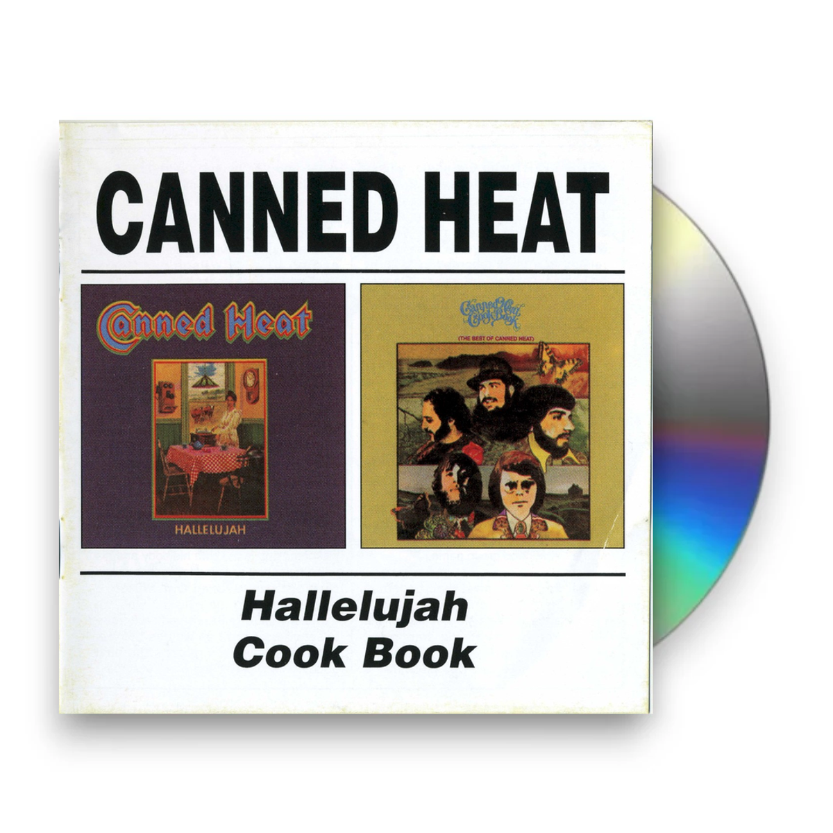 Packshot – Canned Heat – Hallelujah/Cook Book (Import CD) – CD – Relix
