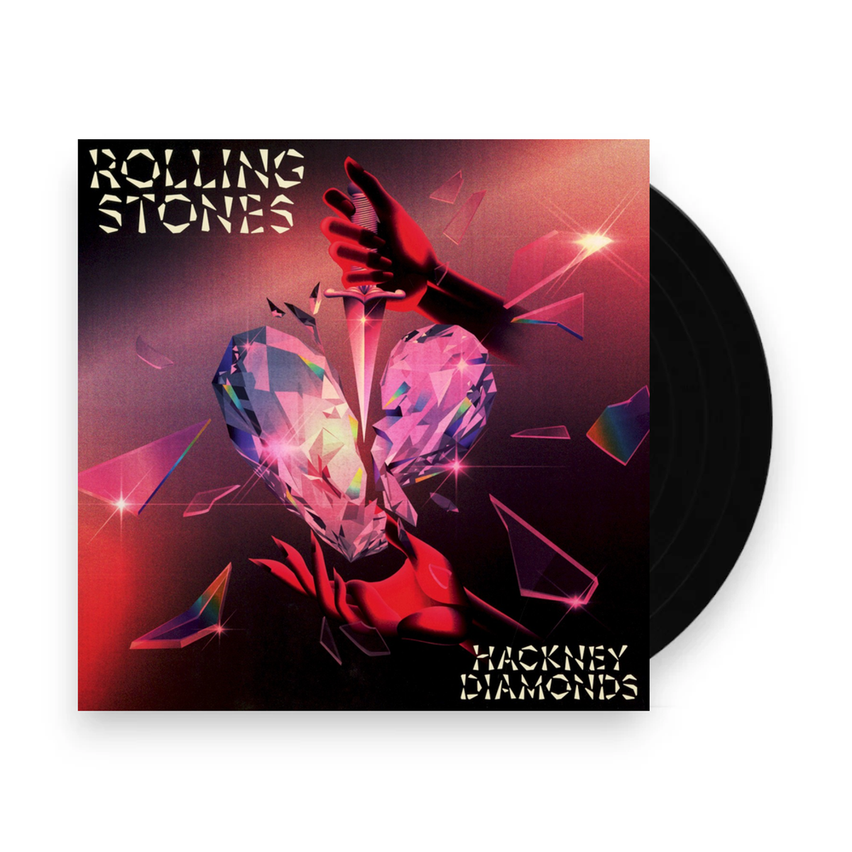 Packshot – The Rolling Stones – Hackney Diamonds (LP Vinyl) – LP – Relix