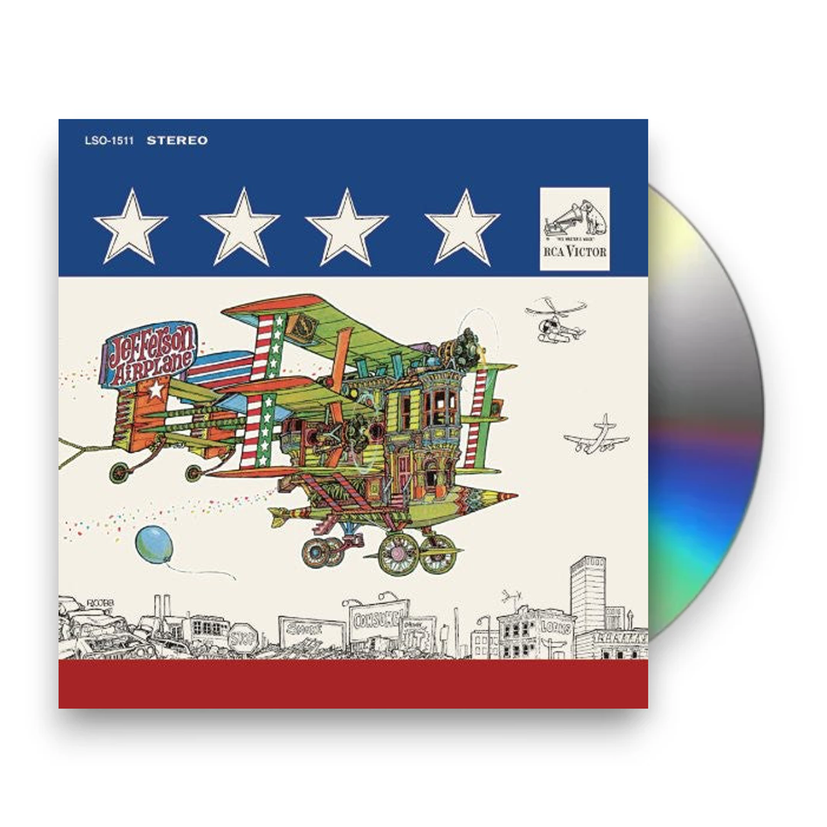 Jefferson Airplane – After Bathing at Baxters (CD) - Front