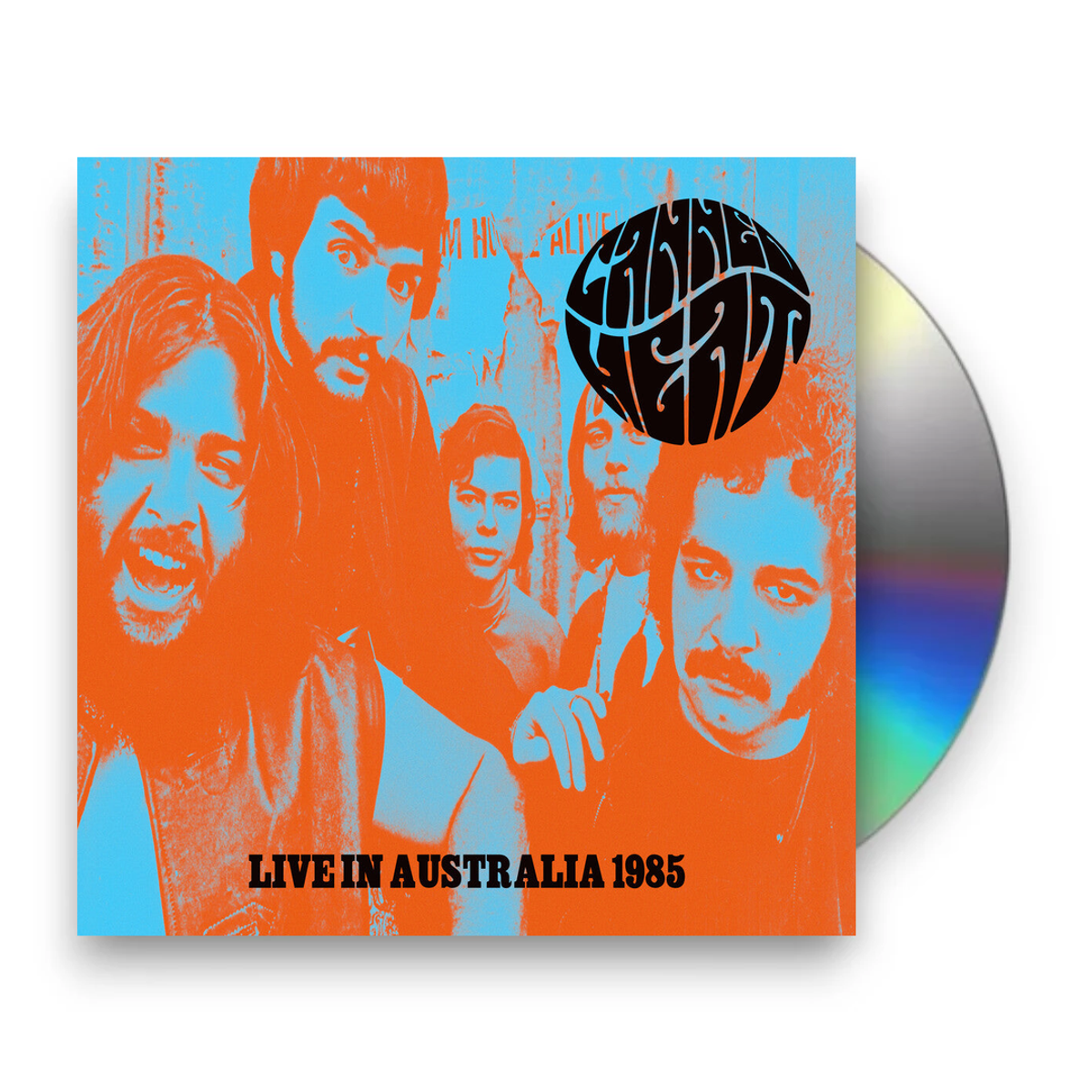 Packshot – Canned Heat – Live In Australia, 1985 (Mod CD) – CD – Relix