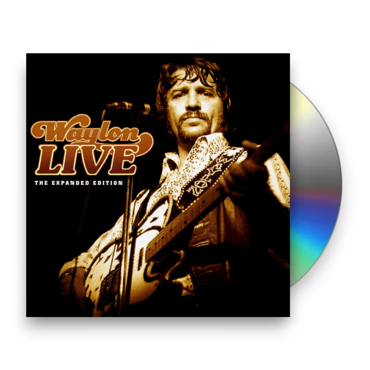 Packshot – Waylon Jennings – Waylon Live (2-CD) – CD – Relix