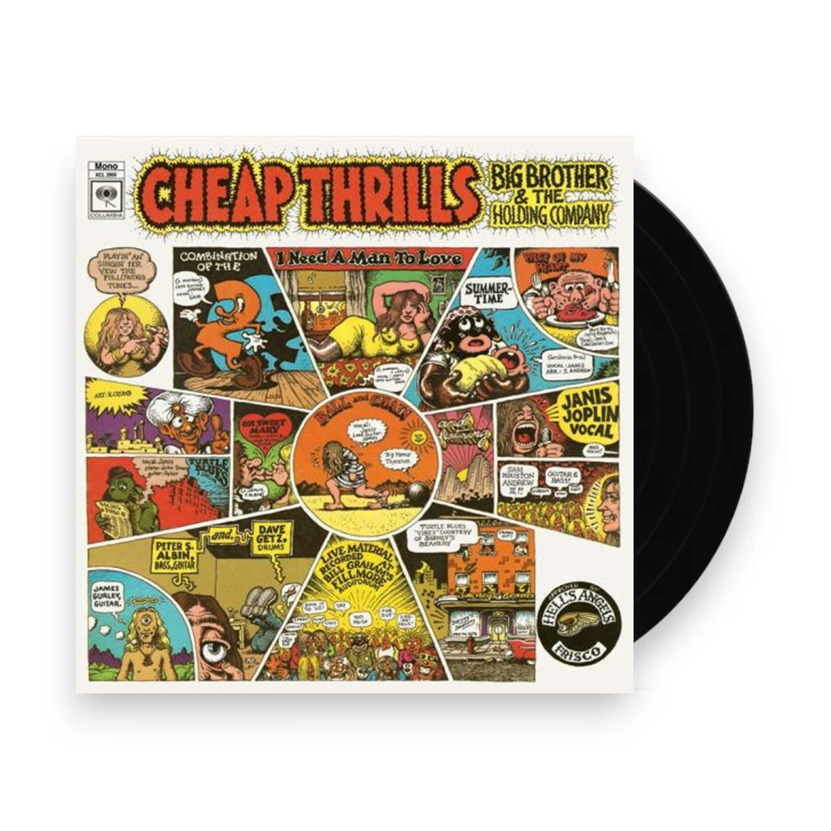 Packshot – Janis Joplin – Cheap Thrills (Mono LP Vinyl) – LP – Relix