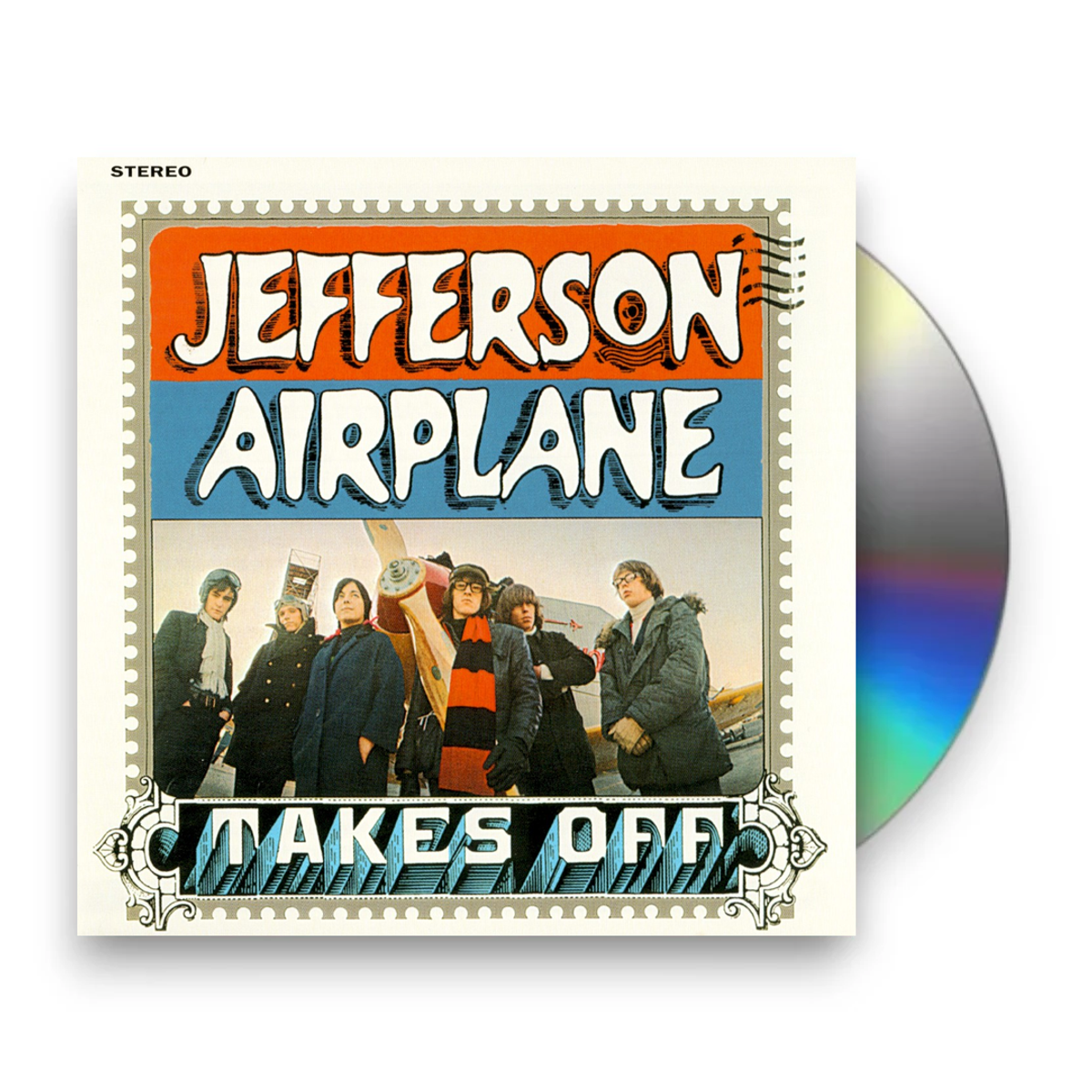 Jefferson Airplane – Jefferson Airplane Takes Off (CD) - Front
